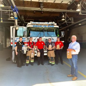 firefighters lunch